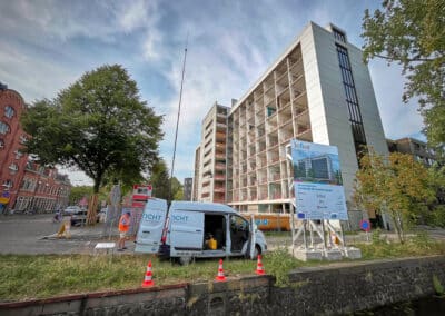 3D opname Van Wijnen flat Groningen